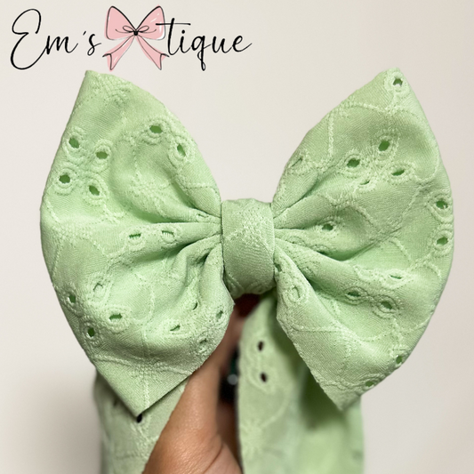 Mint Eyelet